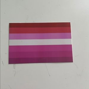 Lipstick Lesbian Pride Sticker!